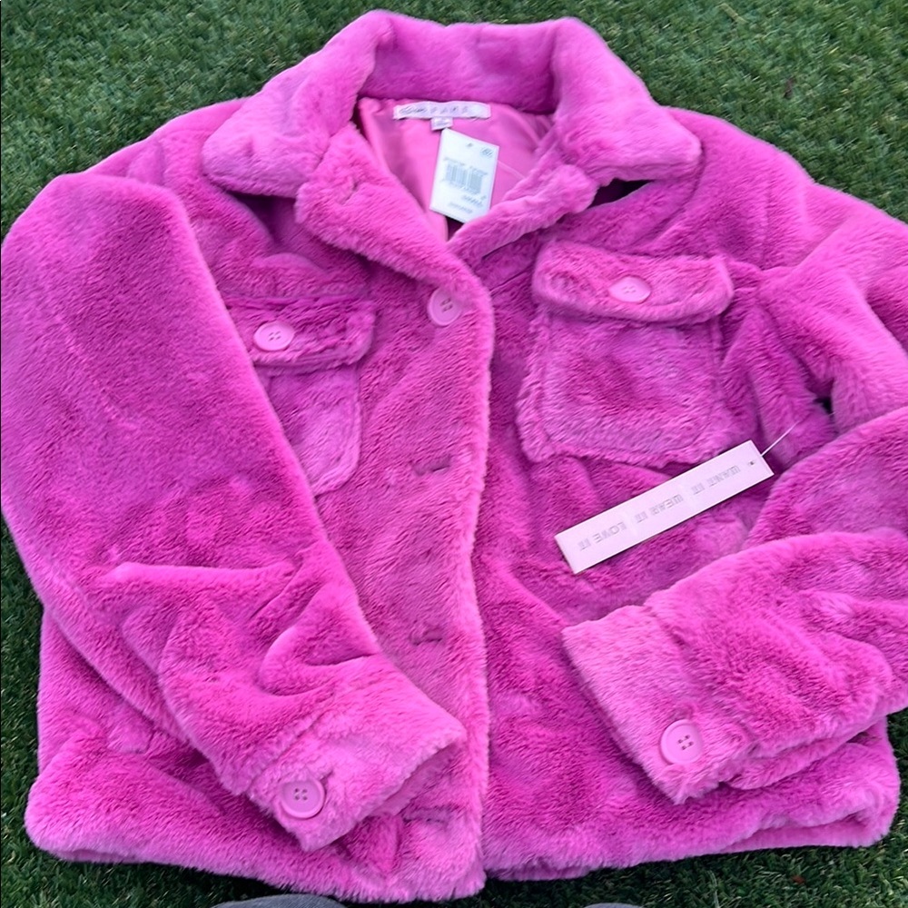 Cozy Pink Kids Jacket